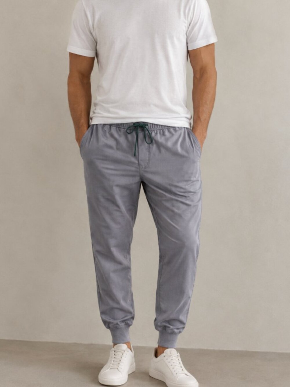 Figs Men's Tansen Jogger Scrub Pants Size M Short Gray Technical Collection NWT